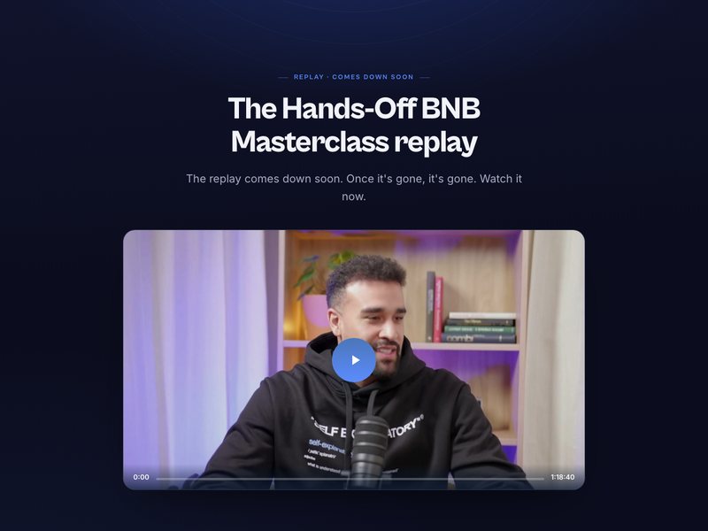 Replay + application preview